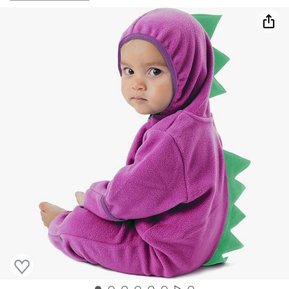 Baby dinosaur costume